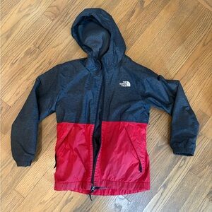 The North Face Red and Gray Jacket